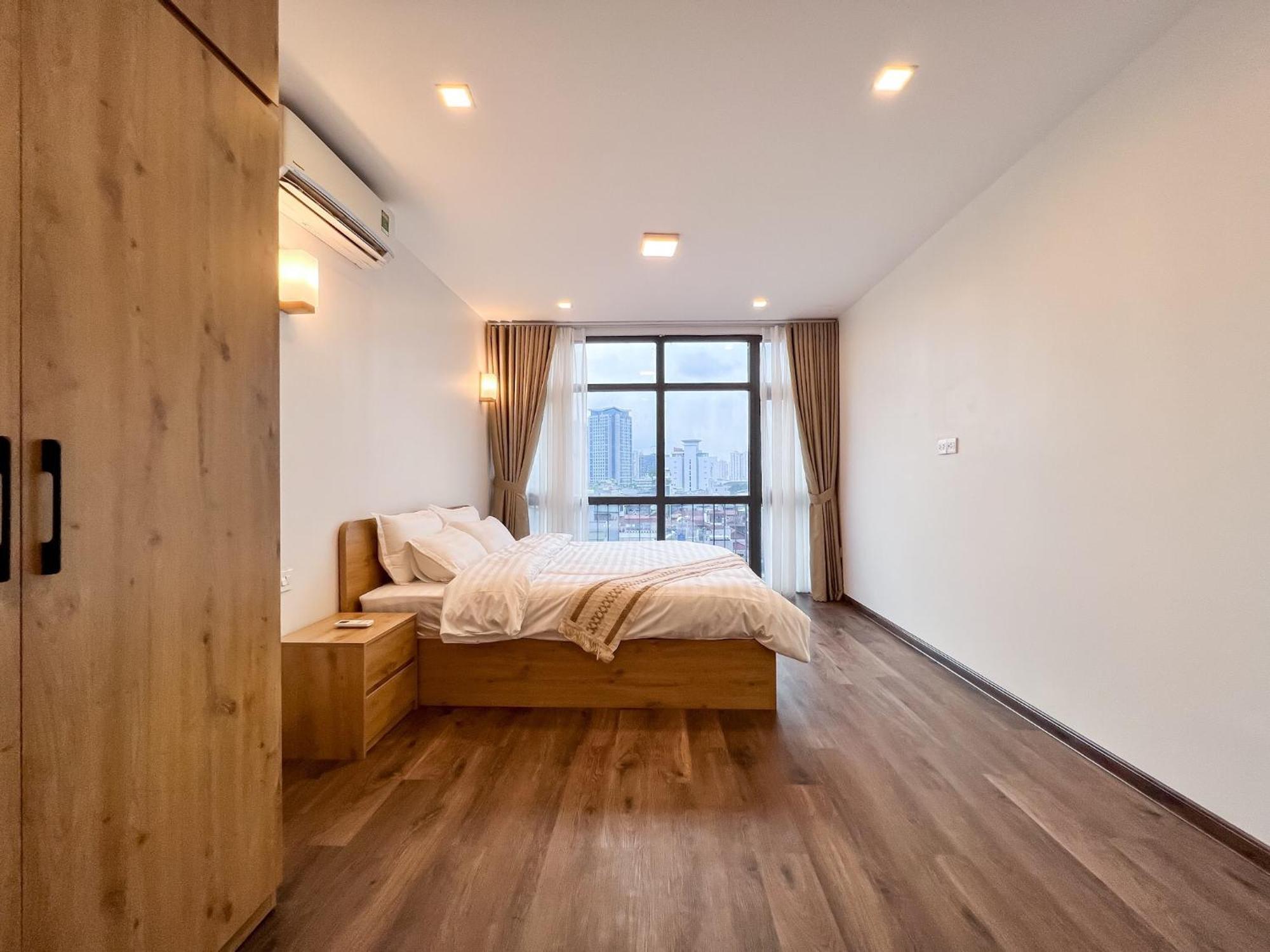 Aparthotel Nine Housing Kim Ma Hanoi Exterior foto