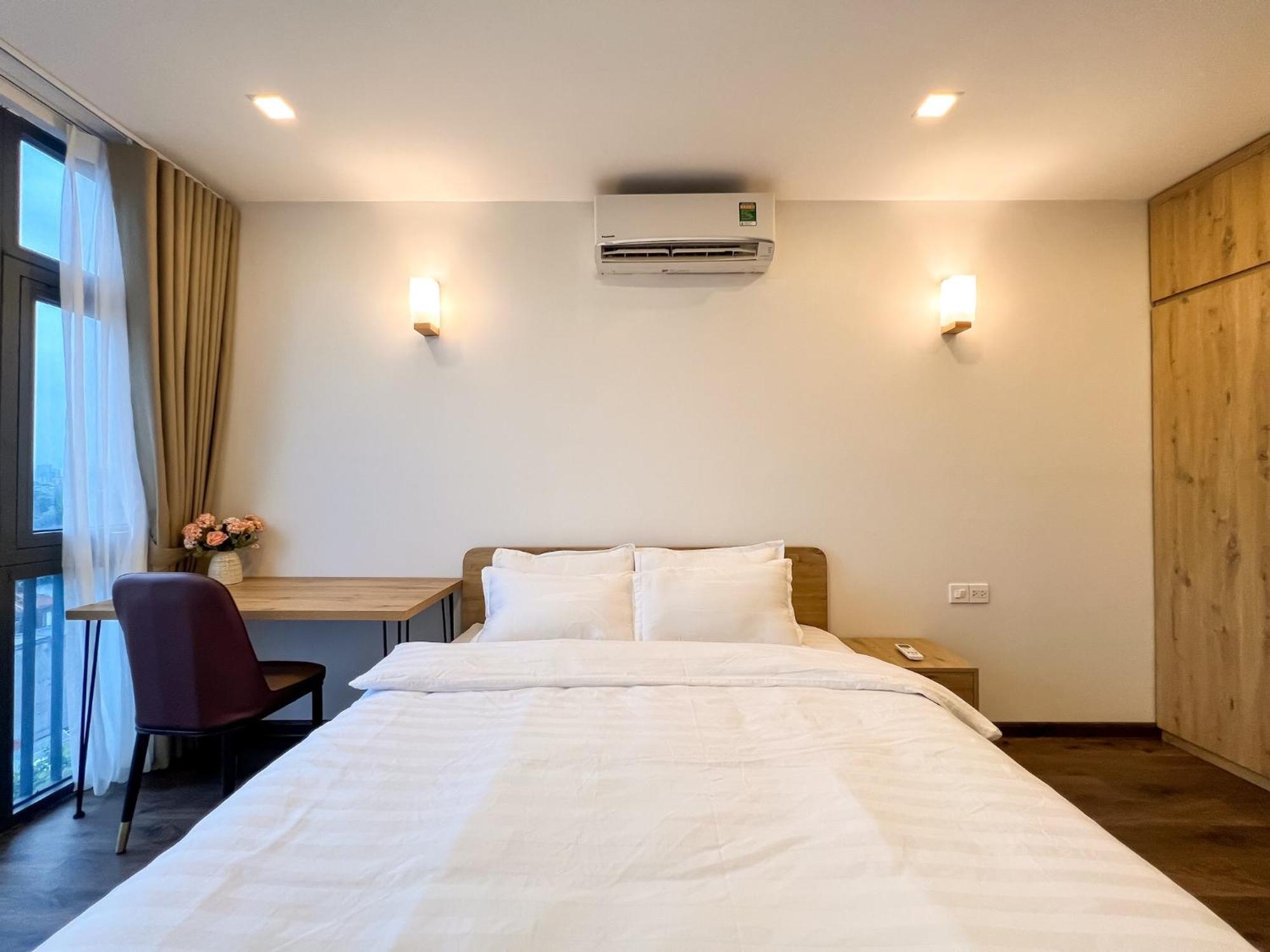 Aparthotel Nine Housing Kim Ma Hanoi Exterior foto