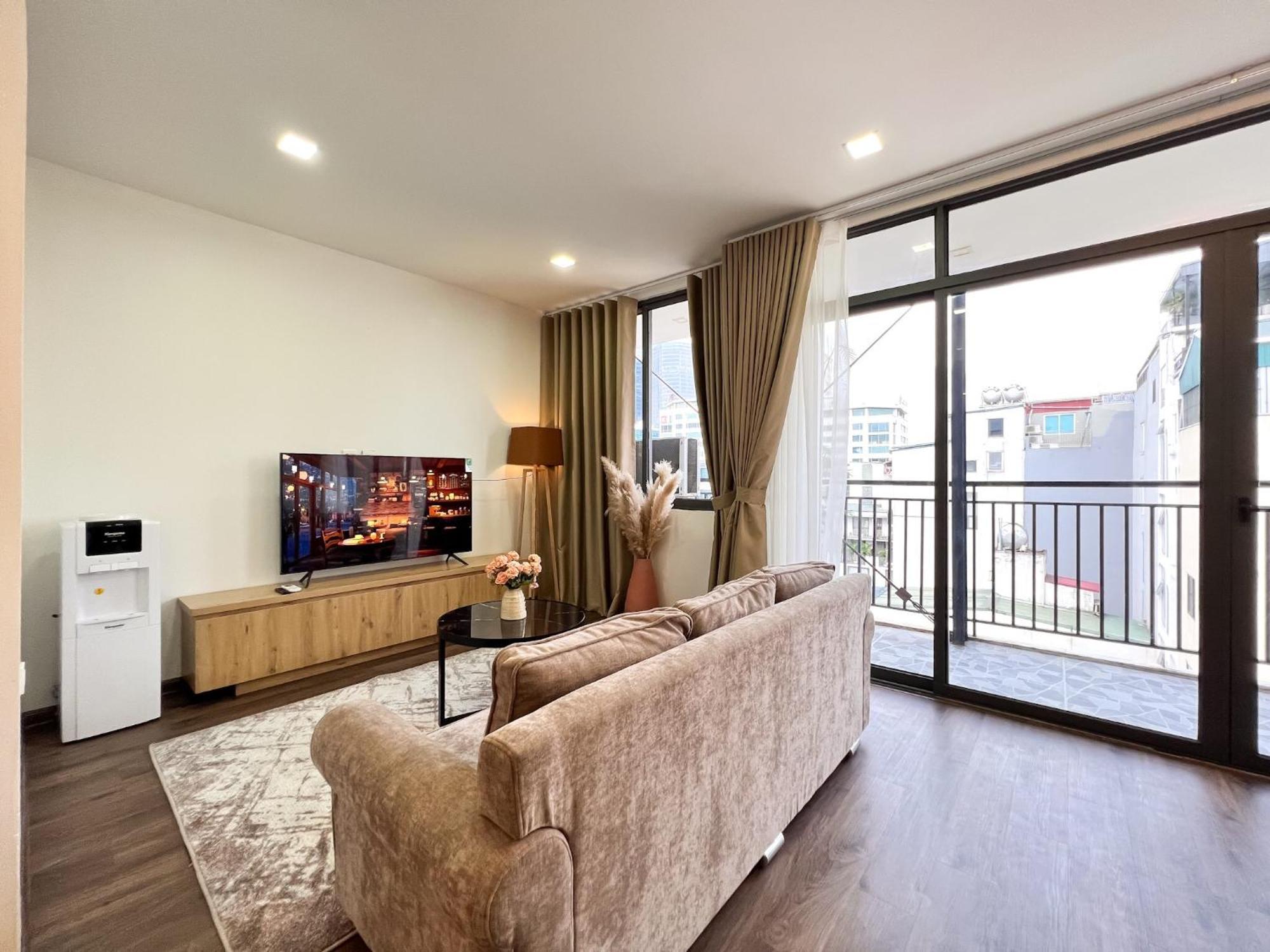 Aparthotel Nine Housing Kim Ma Hanoi Exterior foto