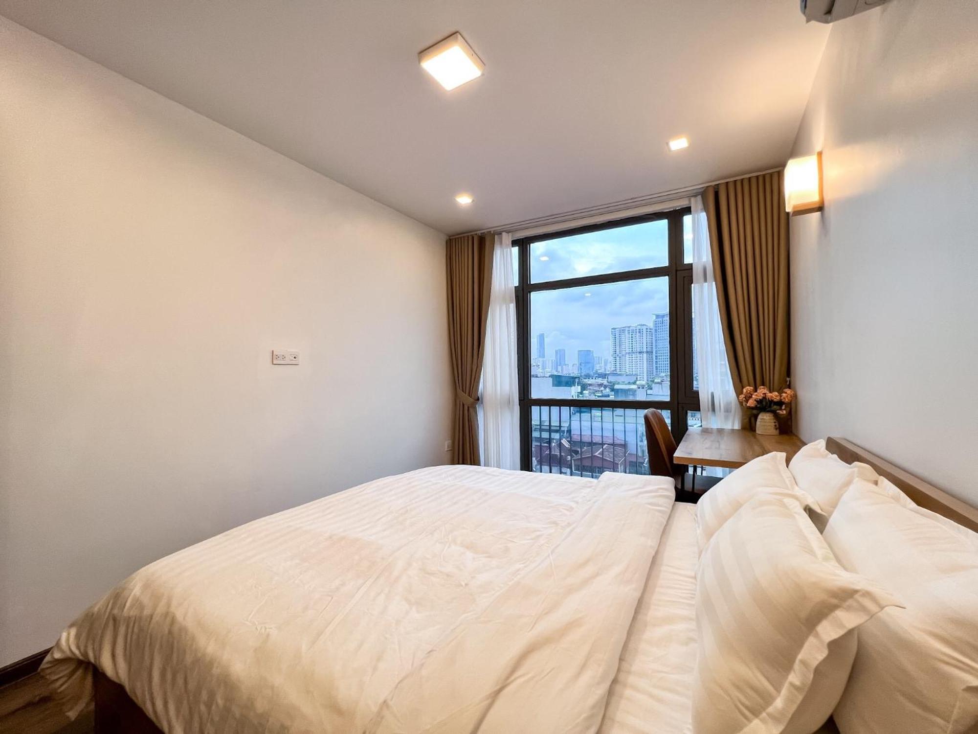 Aparthotel Nine Housing Kim Ma Hanoi Exterior foto