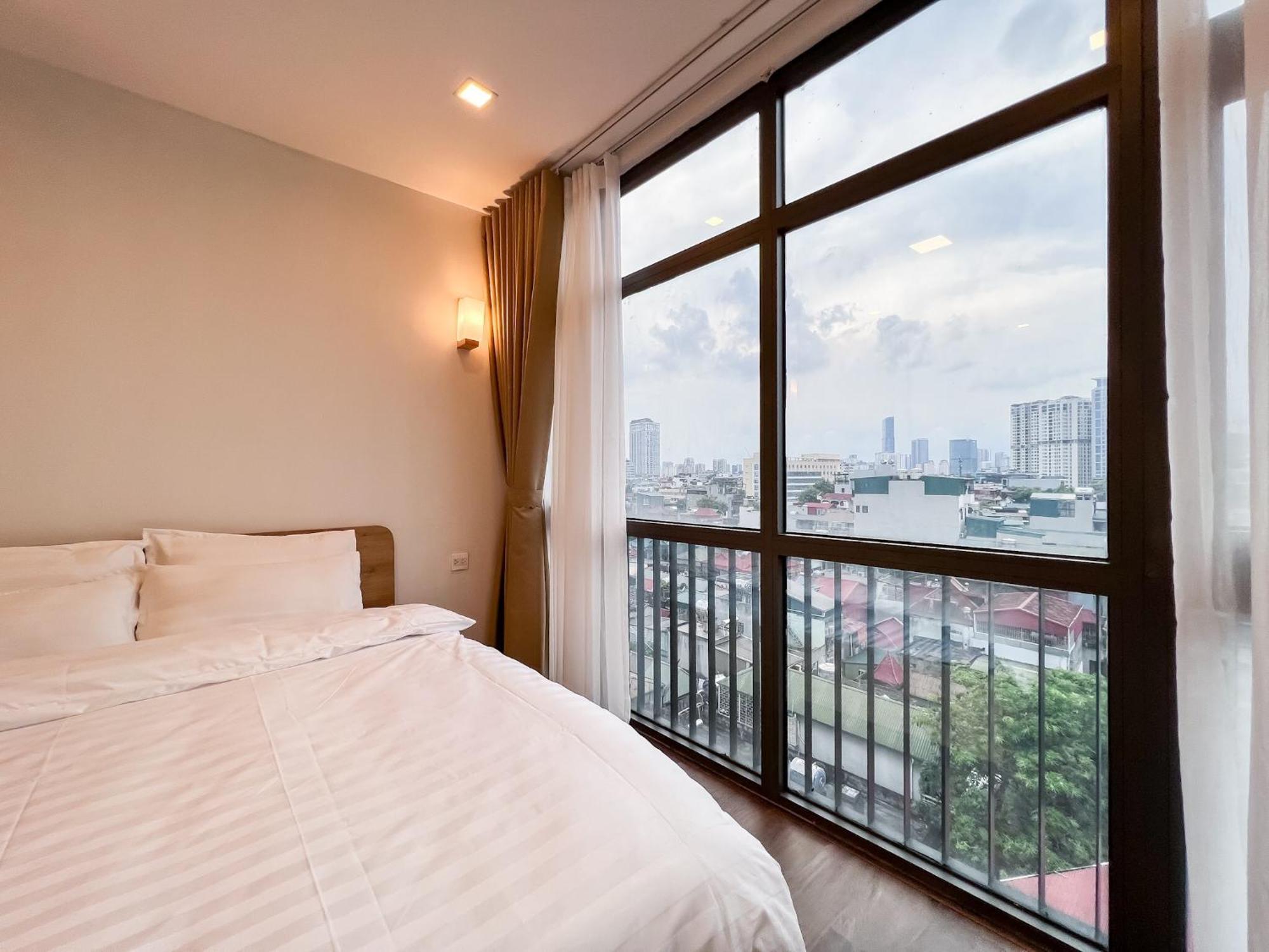 Aparthotel Nine Housing Kim Ma Hanoi Exterior foto