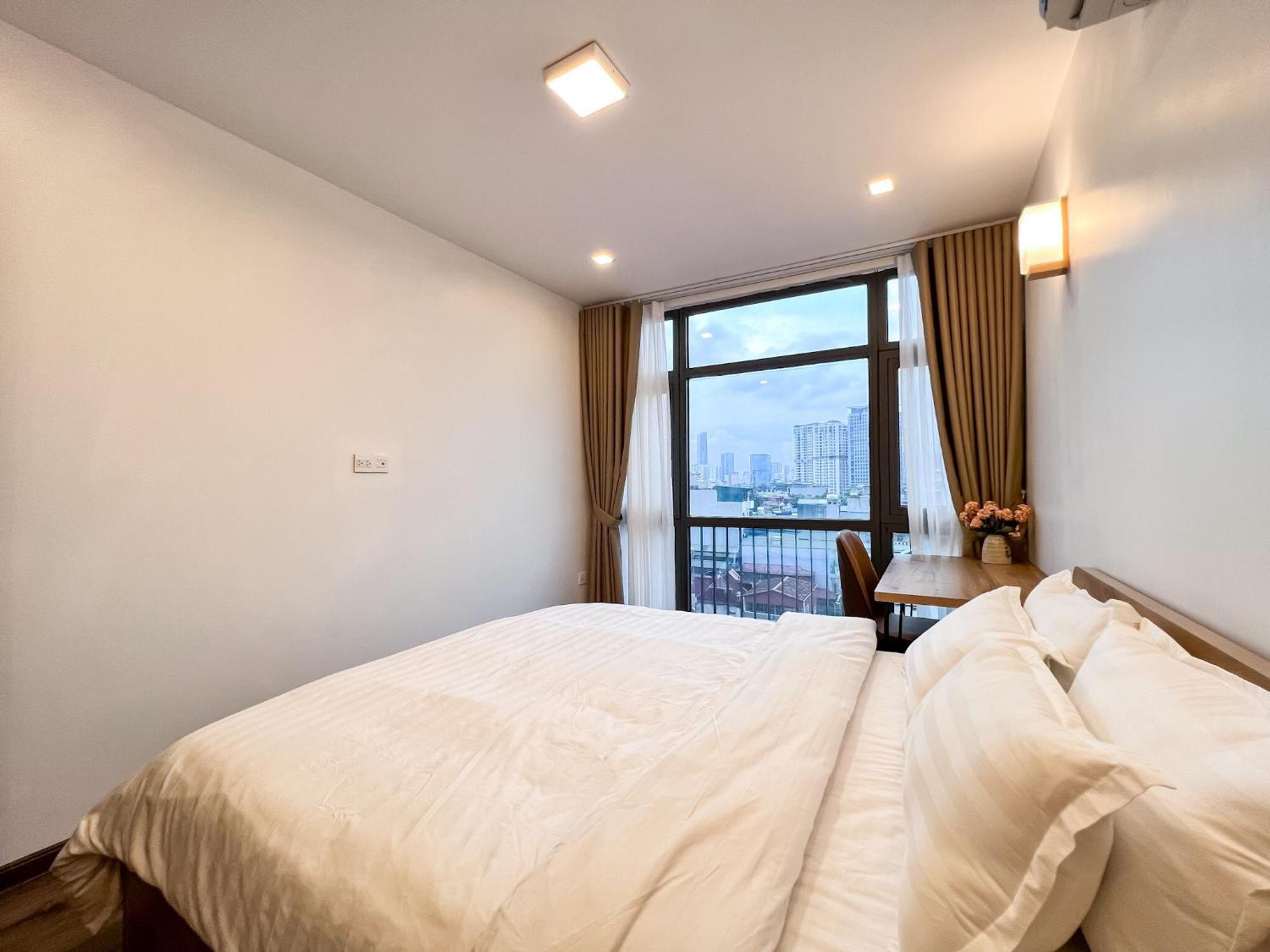 Aparthotel Nine Housing Kim Ma Hanoi Exterior foto