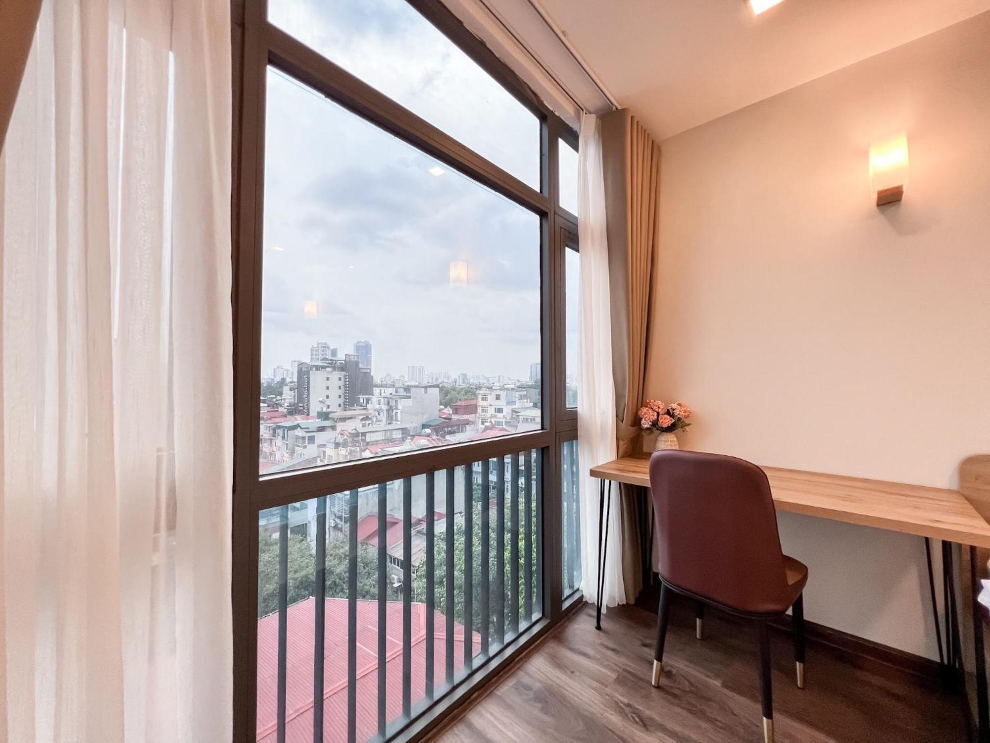 Aparthotel Nine Housing Kim Ma Hanoi Exterior foto
