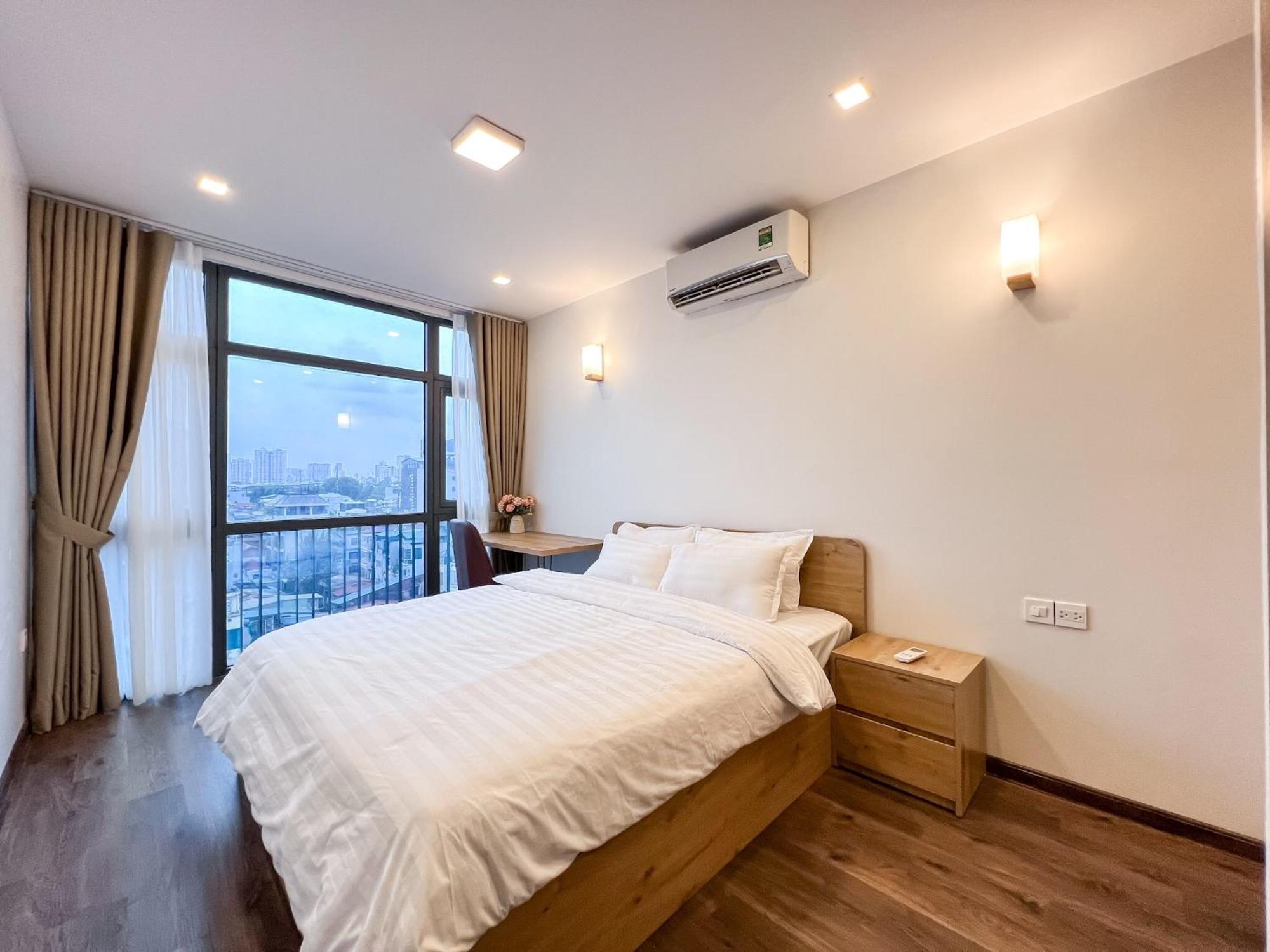 Aparthotel Nine Housing Kim Ma Hanoi Exterior foto