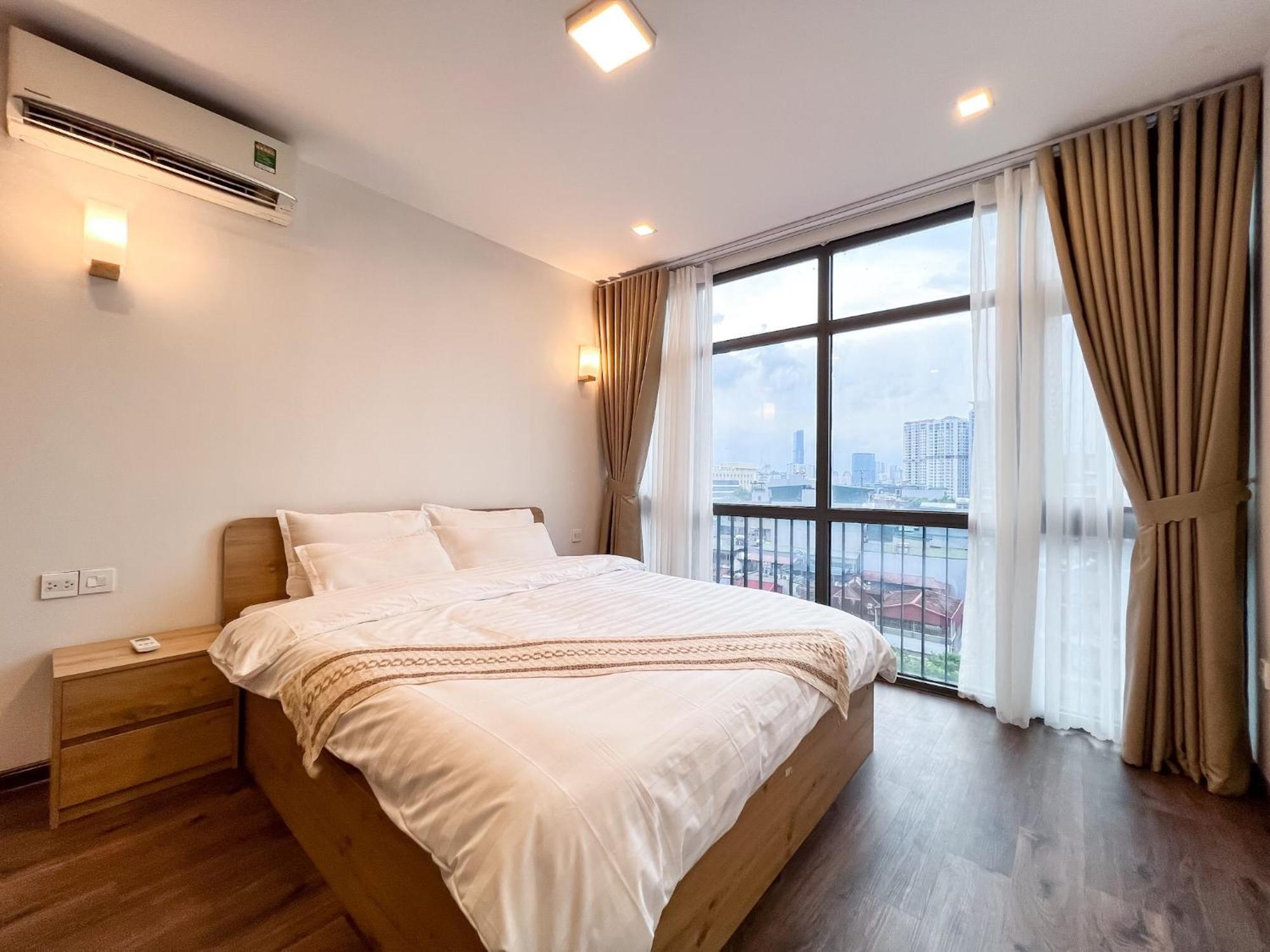 Aparthotel Nine Housing Kim Ma Hanoi Exterior foto