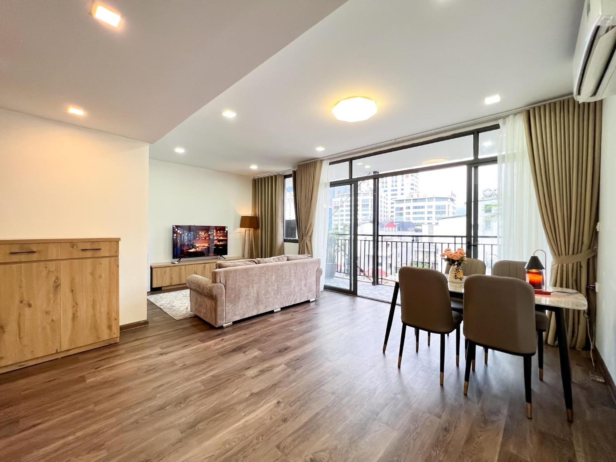 Aparthotel Nine Housing Kim Ma Hanoi Exterior foto