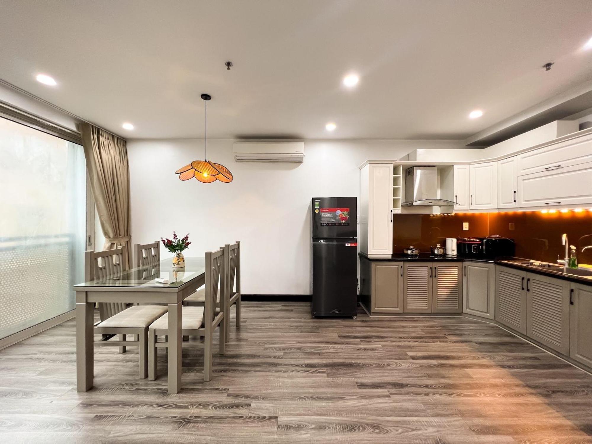 Aparthotel Nine Housing Kim Ma Hanoi Exterior foto