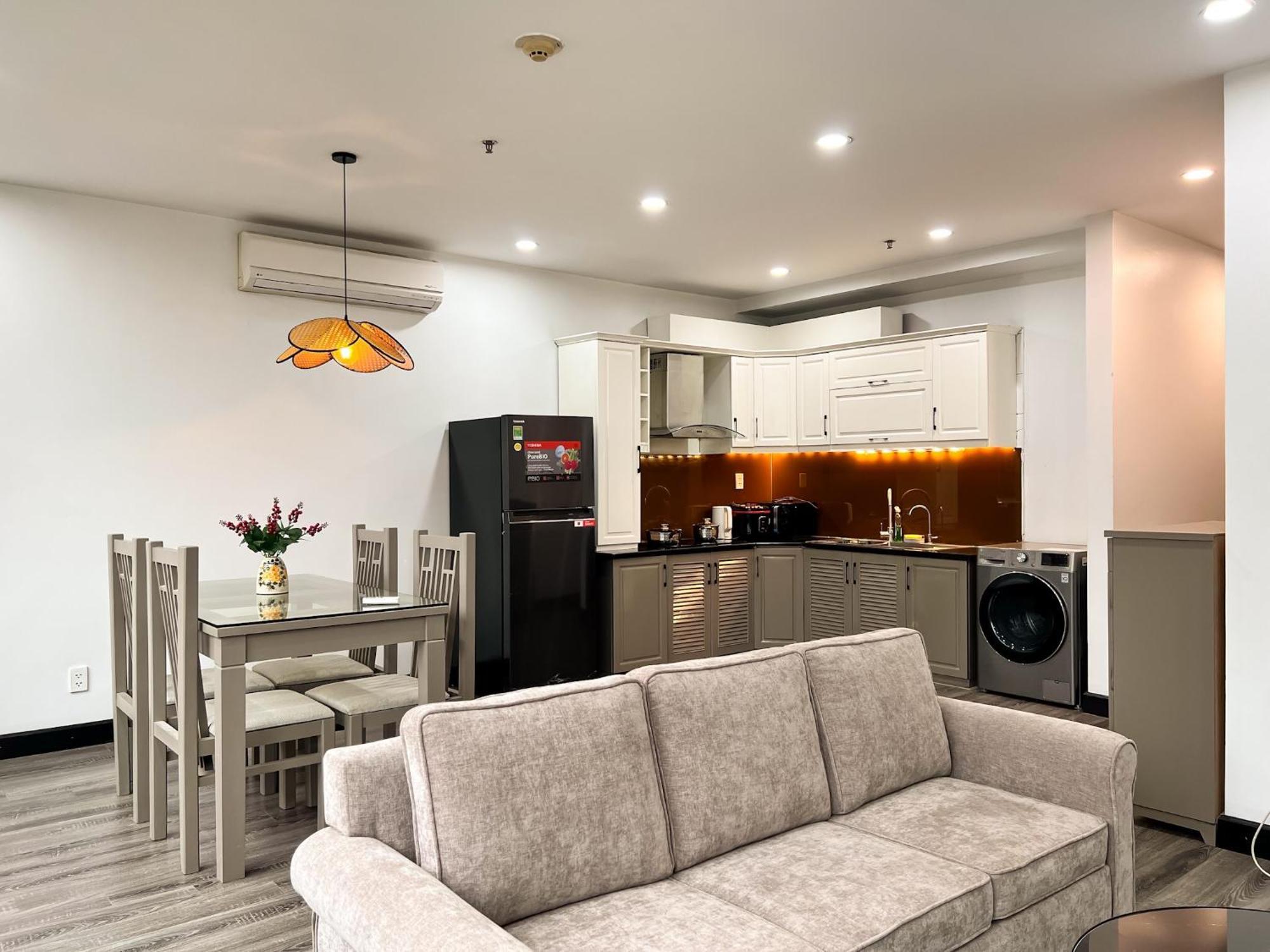 Aparthotel Nine Housing Kim Ma Hanoi Exterior foto