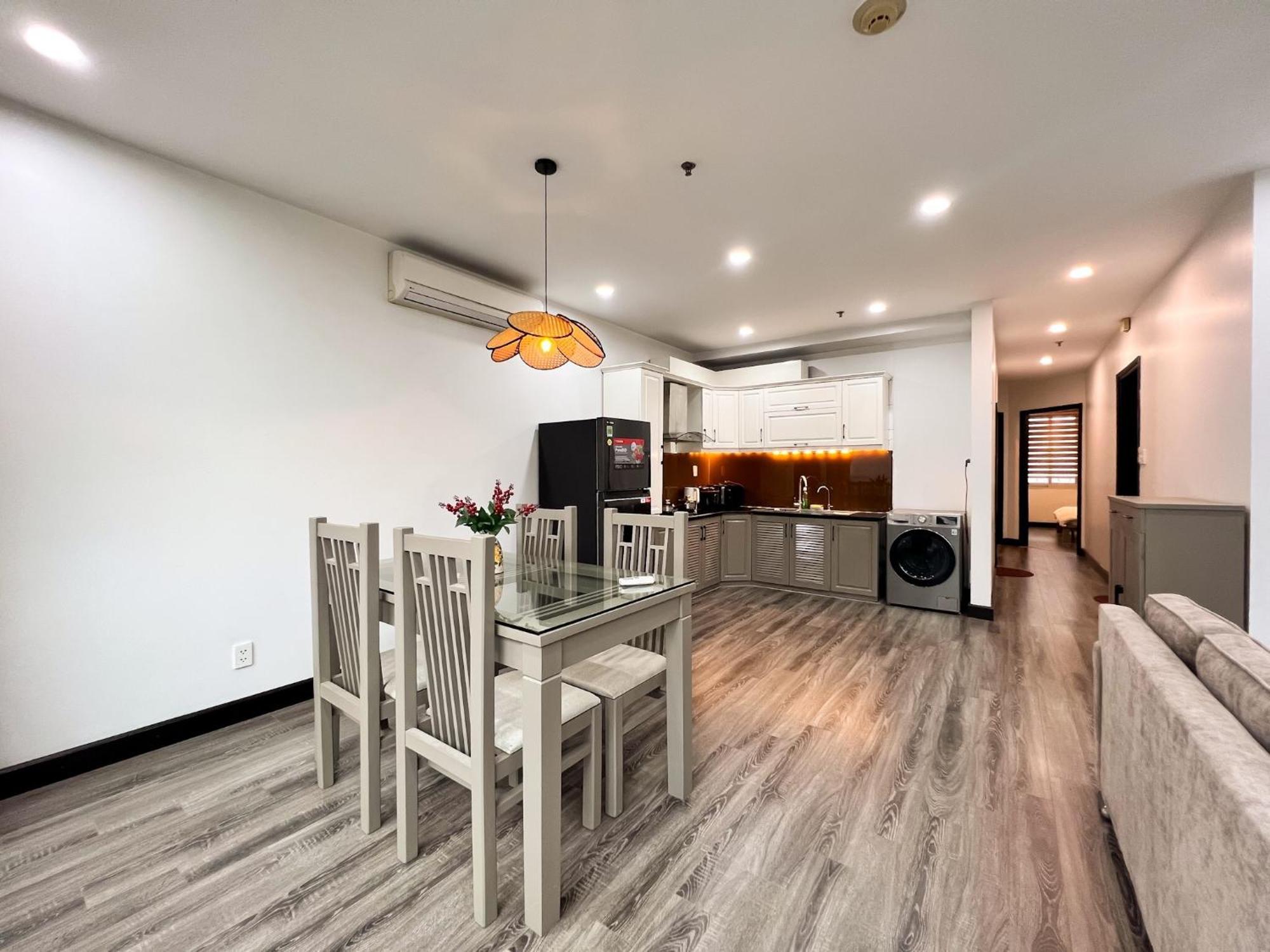 Aparthotel Nine Housing Kim Ma Hanoi Exterior foto